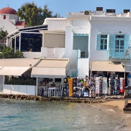 To Kamnaki - Beachfront Apartment In Mykonos Town Lejlighed *