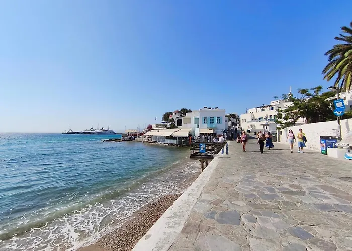 To Kamnaki - Beachfront Apartment In Mykonos Town * Mykonos Town