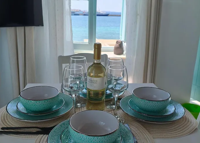 To Kamnaki Seaview In Mykonos' Heart Apartament *