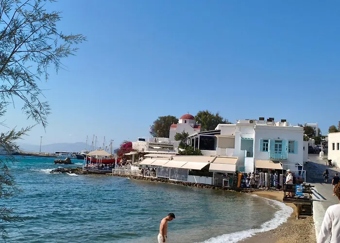 דירה To Kamnaki - Beachfront Apartment In Mykonos Town Mykonos Town