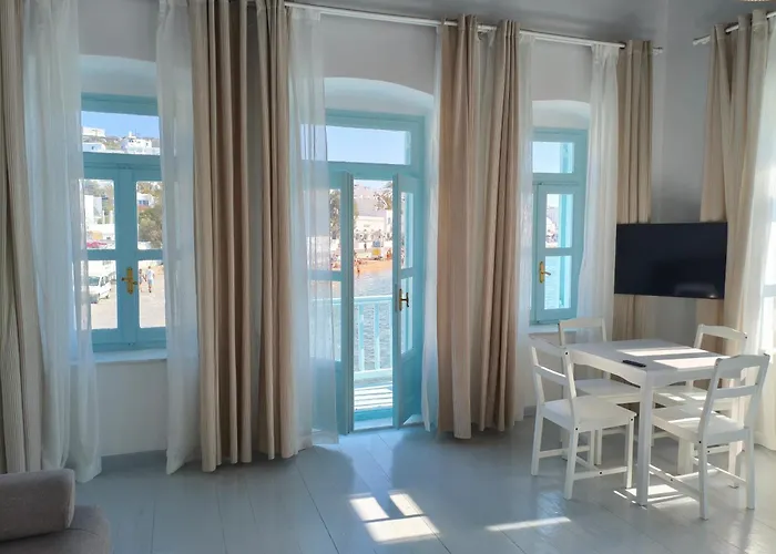 شقة To Kamnaki - Beachfront Apartment In Mykonos Town