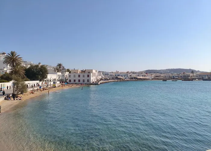 To Kamnaki - Beachfront Apartment In Mykonos Town *